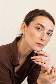 Professional close-up woman portrait